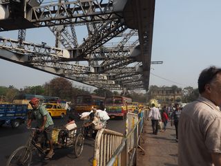 Kolkata • Howrah Bridge ( India, West-Bengalen )