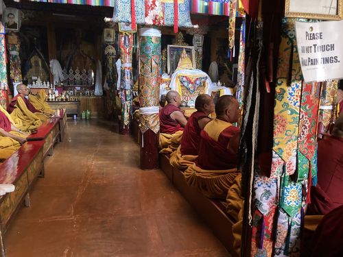 Likir • Ceremony at the monastery ( India, Ladakh )