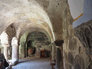 Lipari • Benedictine Cloister of the Cathedral of Saint Bartholomew ( Italy, Sicily )