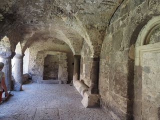 Lipari • Benedictine Cloister of the Cathedral of Saint Bartholomew ( Italy, Sicily )