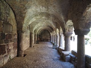 Lipari • Benedictine Cloister of the Cathedral of Saint Bartholomew ( Italy, Sicily )