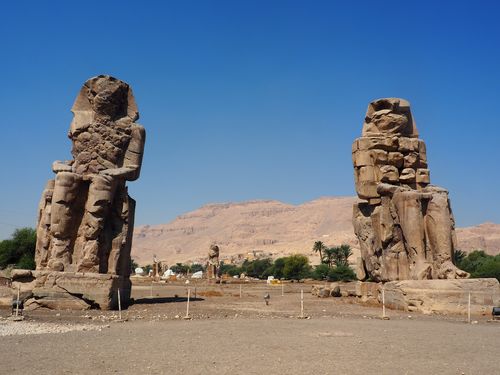 Louxor • Colosses de Memnon ( Egypte,  )