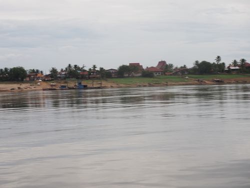 Laos • Crossing the Mekong at Champassak ( Laos,  )
