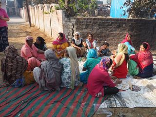 Naurangabad • Préparation d'une fêta de village au Pendjab ( Inde, Pendjab )