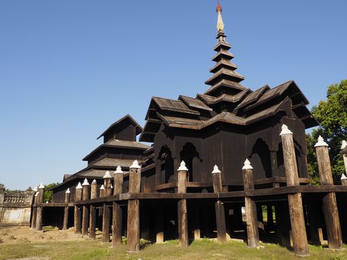 Pa Khan Gyi • Kyaung Daw Gyi Monastery ( Myanmar,  )