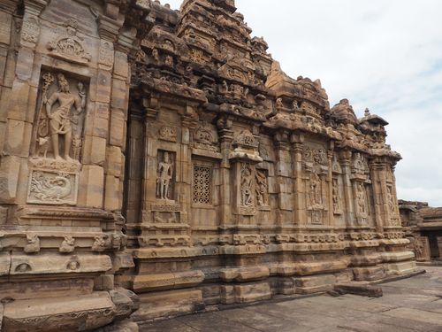 Pattadakal • Virupaksha Temple: facade of the temple ( India, Karnataka )
