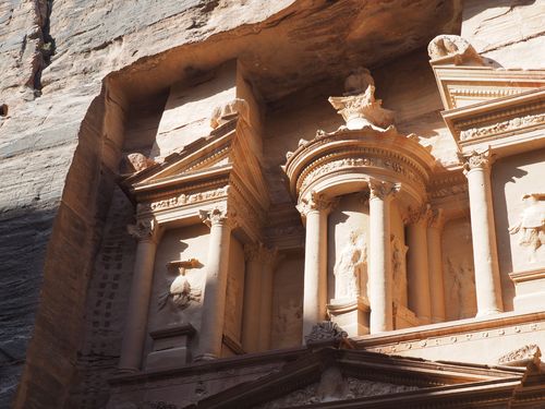 Petra •  Trésor (Al Khazneh) ( Jordanie,  )