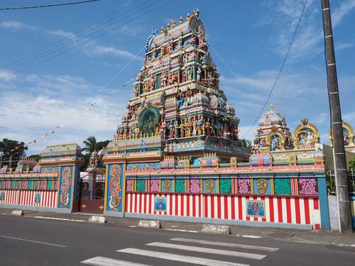 Reunion Eiland • Petit Bazar Tempel ( Reunion,  )