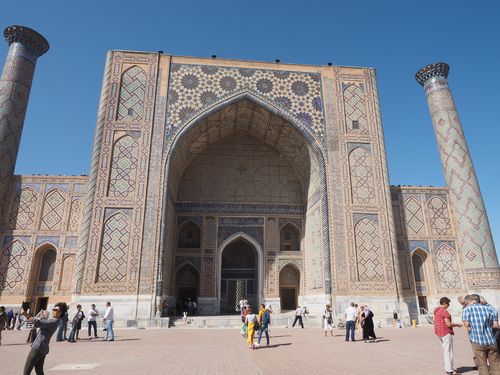 Samarcande • Madrasa Ulugh Beg ( Ouzbékistan,  )