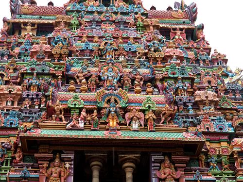 Tiruchirappalli • Temple de Srirangam ( Inde, Tamil Nadu )