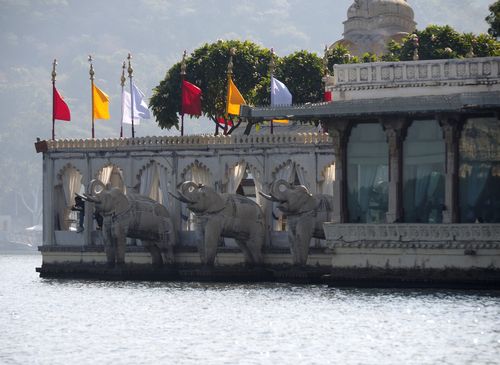 Udaipur • Jag Niwas: Palais du Lac ( Inde, Rajasthan )
