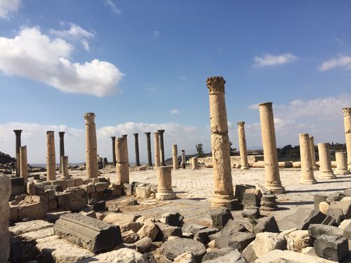 Umm Qais • Ruines byzantines ( Jordanie,  )