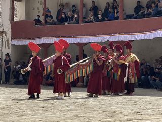Bouddhisme • Danse Cham lors du festival du Phyang Tsedup au Ladakh