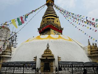 Bouddhisme • Kathmandu, Swoyambhu Mahachaitya