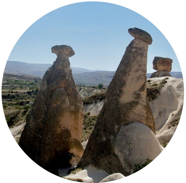 fairy chimneys, Cappadocia • Turkey