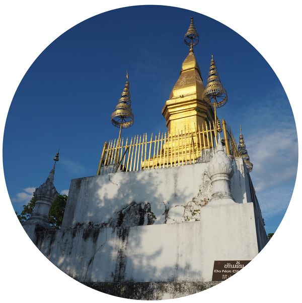 stupa Wat Chom Si, Luang Prabang • Laos
