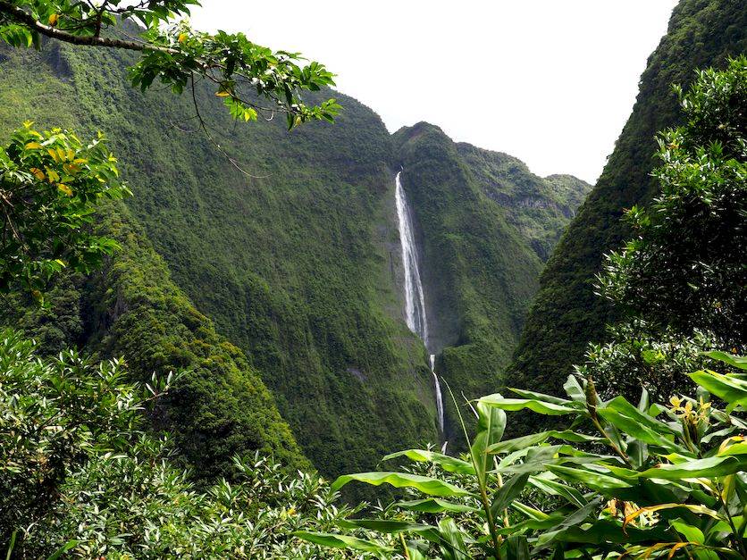 Cascade à la Réunion