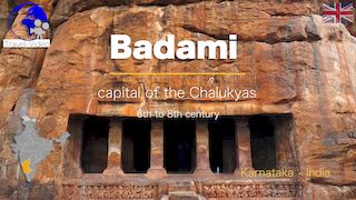 Badami, former capital of the Chalukyas, Karnataka • India