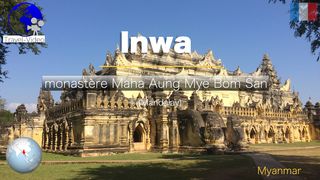 Inwa, monastère Maha Aung Mye Bom San • Myanmar 