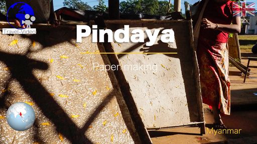 Pindaya, paper making workshop • Myanmar