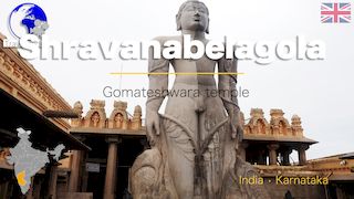 Shravanabelagola • Holy Jain city, statue of Gomateshwara • India, Karnataka
