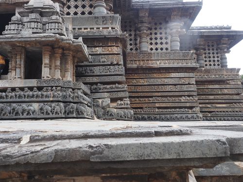 Halebid,  Hoysaleswara temple