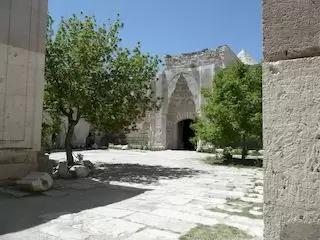 courtyard of the caravanserai, Sultanhani • Turkey